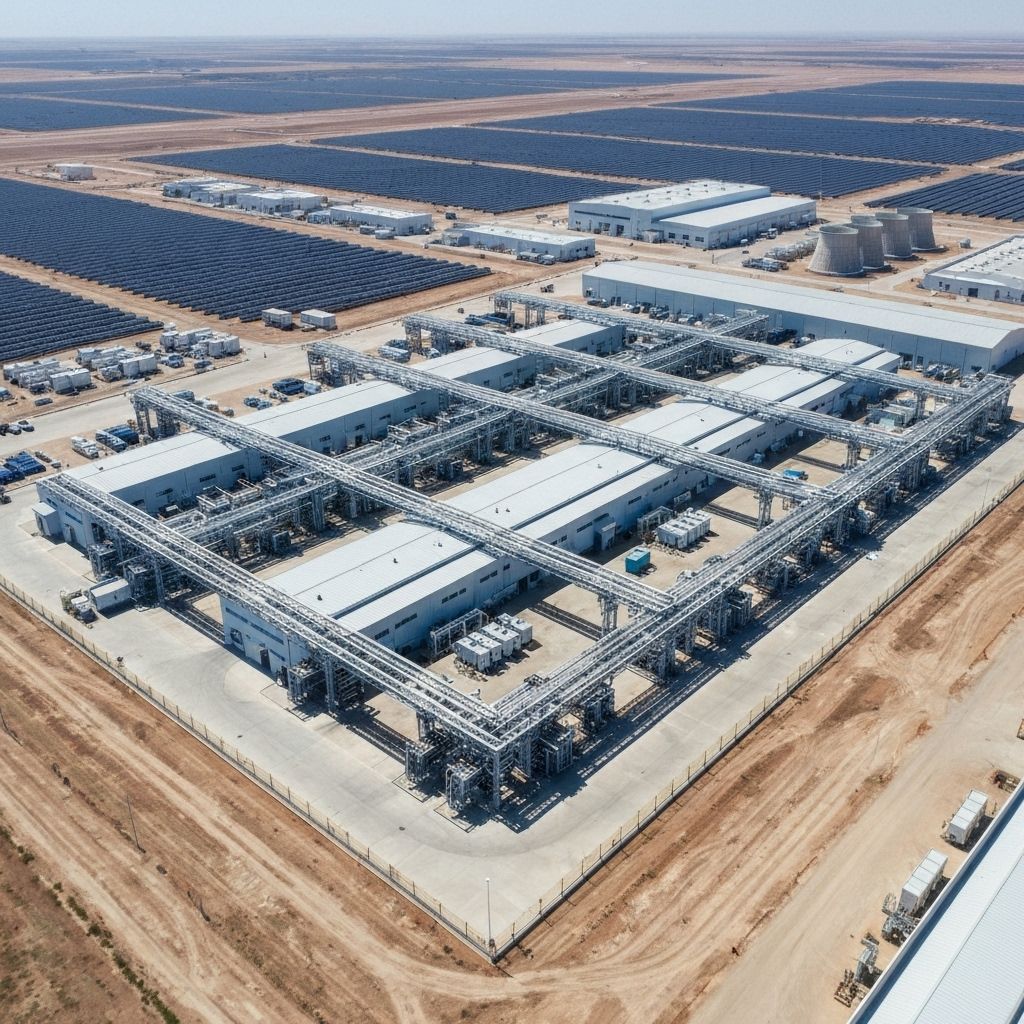 Solar manufacturing facility